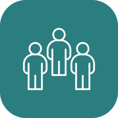 grup insan ve sosyal medya simgesi