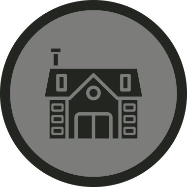 ev simgesi vektör illüstrasyonu