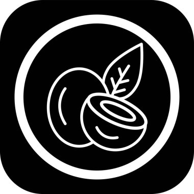 Eşsiz Gıda Vektör Hattı Simgesi