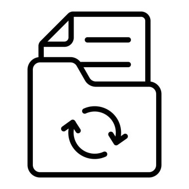 dizin simgesi vektör illüstrasyonu