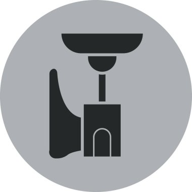 Modern simgenin vektör illüstrasyonu