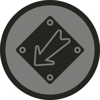 ok sol vektör simgesi resim biçiminde