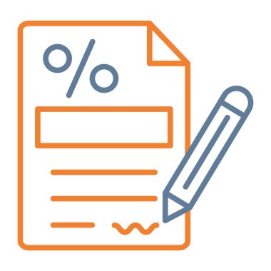 kağıt kontrol simgesi vektör illüstrasyonu