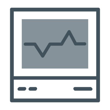 iş vektörü renk çizgisi simgesi