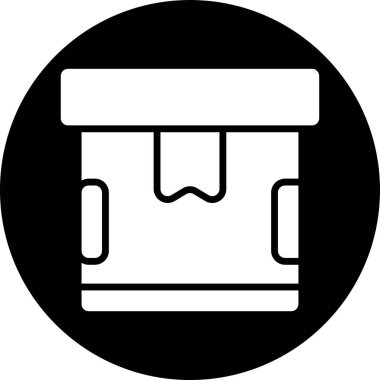 çanta simgesi vektör illüstrasyonu