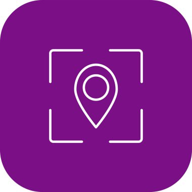 İşaretleyici simgesi ile harita işaretleyici