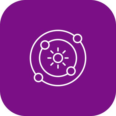 Eşsiz Pusula Satır Vektörü Simgesi