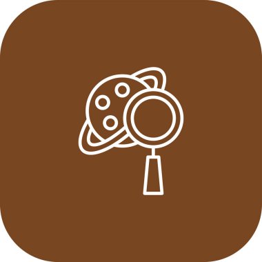 Vektör konumu simge illüstrasyonu