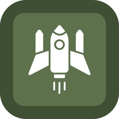 iş bicolor setinden roket simgesi