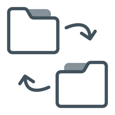 belge simgesi vektör illüstrasyonu