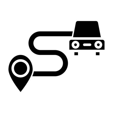 araba servisi konum simgesi