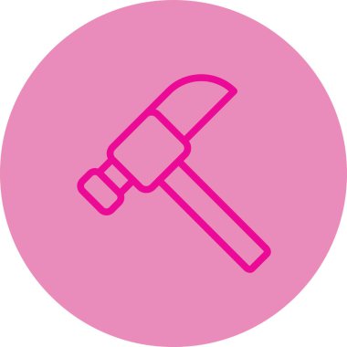 Çekicin vektör illüstrasyonu