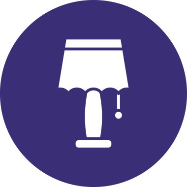 Lamba. Web simgesi basit illüstrasyon