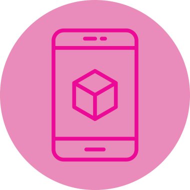 Vektör Mobil simge illüstrasyonu