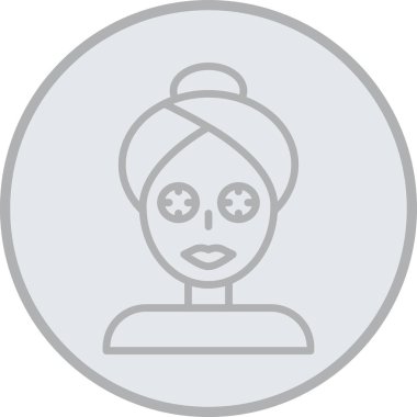 Bir kadının vektör illüstrasyonu