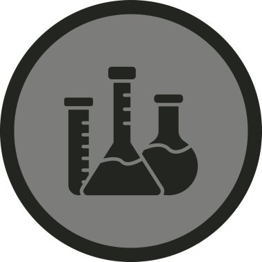 Kimya simgesi vektör illüstrasyonu