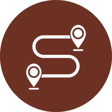 Harita işaretleyici. Web simgesi tasarımı