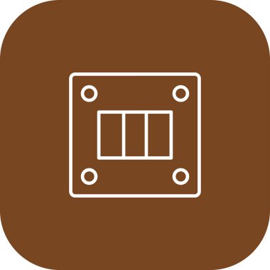 Modern b 'nin vektör illüstrasyonu eksik simgesi