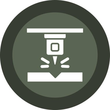 Rozet simge vektör çizim