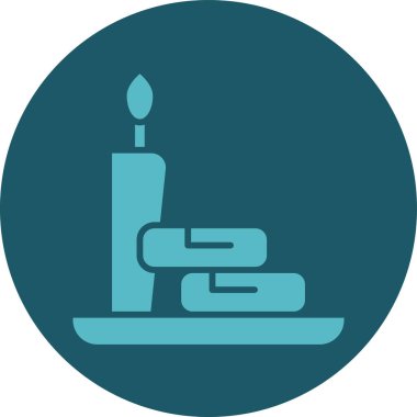 Mum. Web simgesi basit illüstrasyon