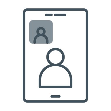 kullanıcı simgesi vektörü web ve mobil uygulama tasarımı için arka planda izole edildi, kullanıcı logosu kavramı