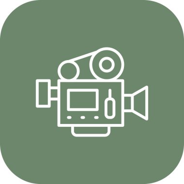 Kamera. Web simgesi basit tasarım