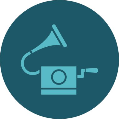 Benzersiz konuşmacı vektör simgesi