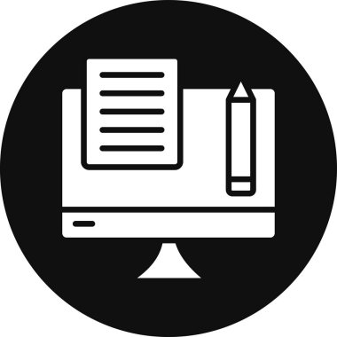 belge web simgesi basit tasarım