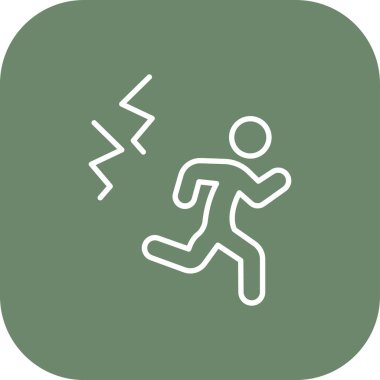 Çalışan simge vektör çizim