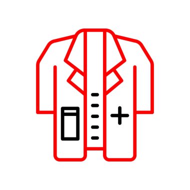 Moda tarzı izole edilmiş arkaplanda gömlek simgesi