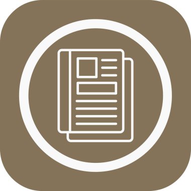 Vektör Kitabı düz simgesi