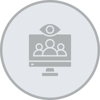 İş ekibi. Basit resimleme