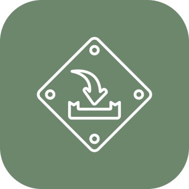 vektör geri dönüşüm simgesi çizimi