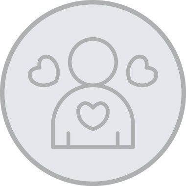 insanlar vektör çizgisi simgesi