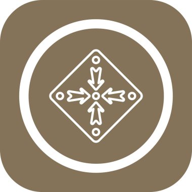 vektör çizim tasarım ok işareti simgesi