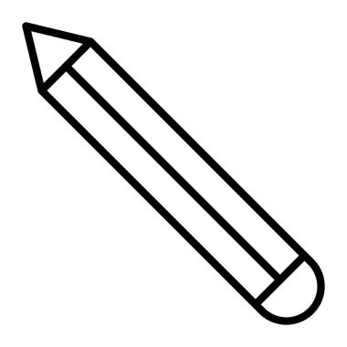 Kalem simgesi, vektör illüstrasyon tasarımı