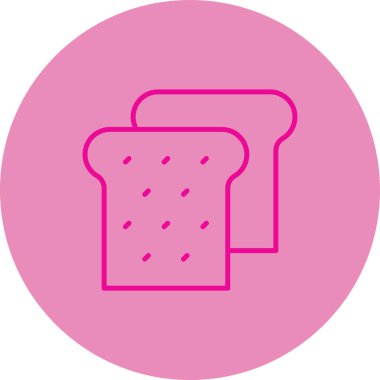 Gıda simgesinin vektör illüstrasyonu