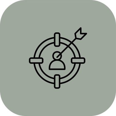 seo modern simgesinin vektör illüstrasyonu