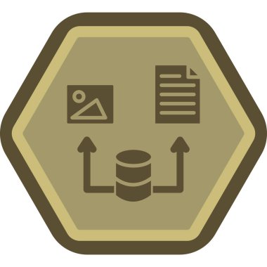 veritabanı simgesi çizimi