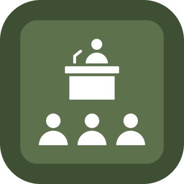 İş simgesinin vektör illüstrasyonu