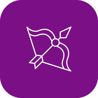 güzel uçurtma simgesi vektör çizimi