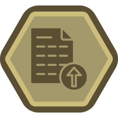 dosya biçimi simgesi, vektör illüstrasyonu