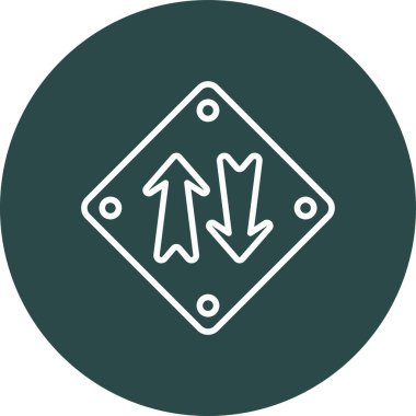 vektör yönü ok simgesi