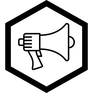 hoparlör vektör illüstrasyonu