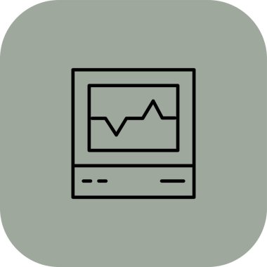 Ağ simgesi. Grafiğin vektör illüstrasyonu.