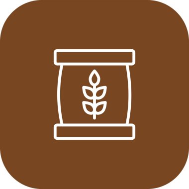 Gıda simgesinin vektör illüstrasyonu