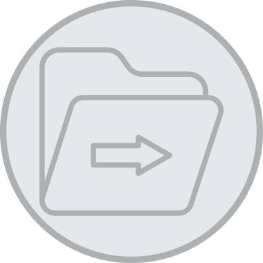 Beyaz arkaplanda izole edilmiş vektör simgesi indir, indirme işareti