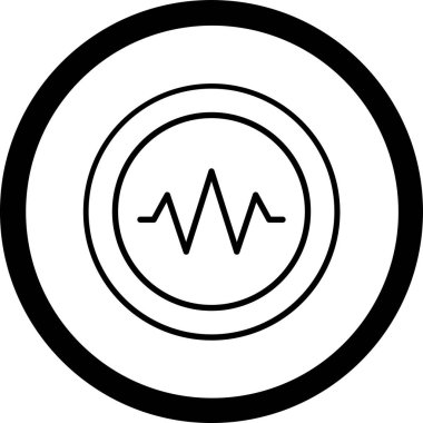 Genişlik web simgesi, vektör illüstrasyonu