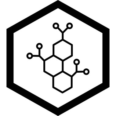 Bilim simgesinin modern simge tasarımının vektör illüstrasyonu