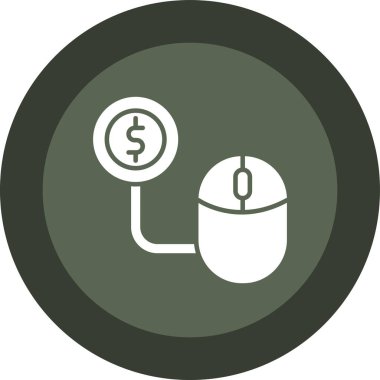 Dolar simgesi, vektör illüstrasyonu